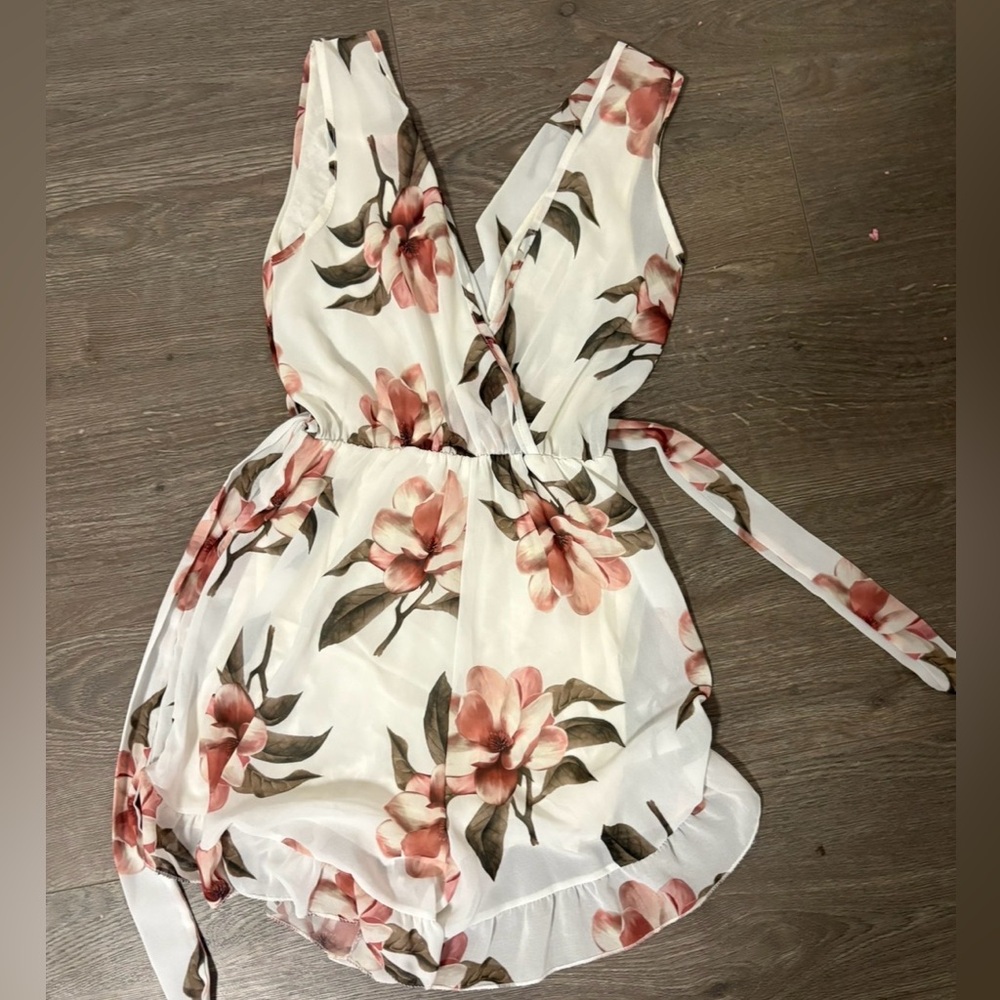 Women’s Floral Body Suit Romper